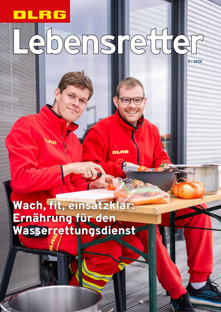 Titelbild Lebensretter, DLRG Verbandsmagazin